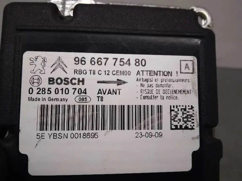 Centralita Airbag para Peugeot 3008