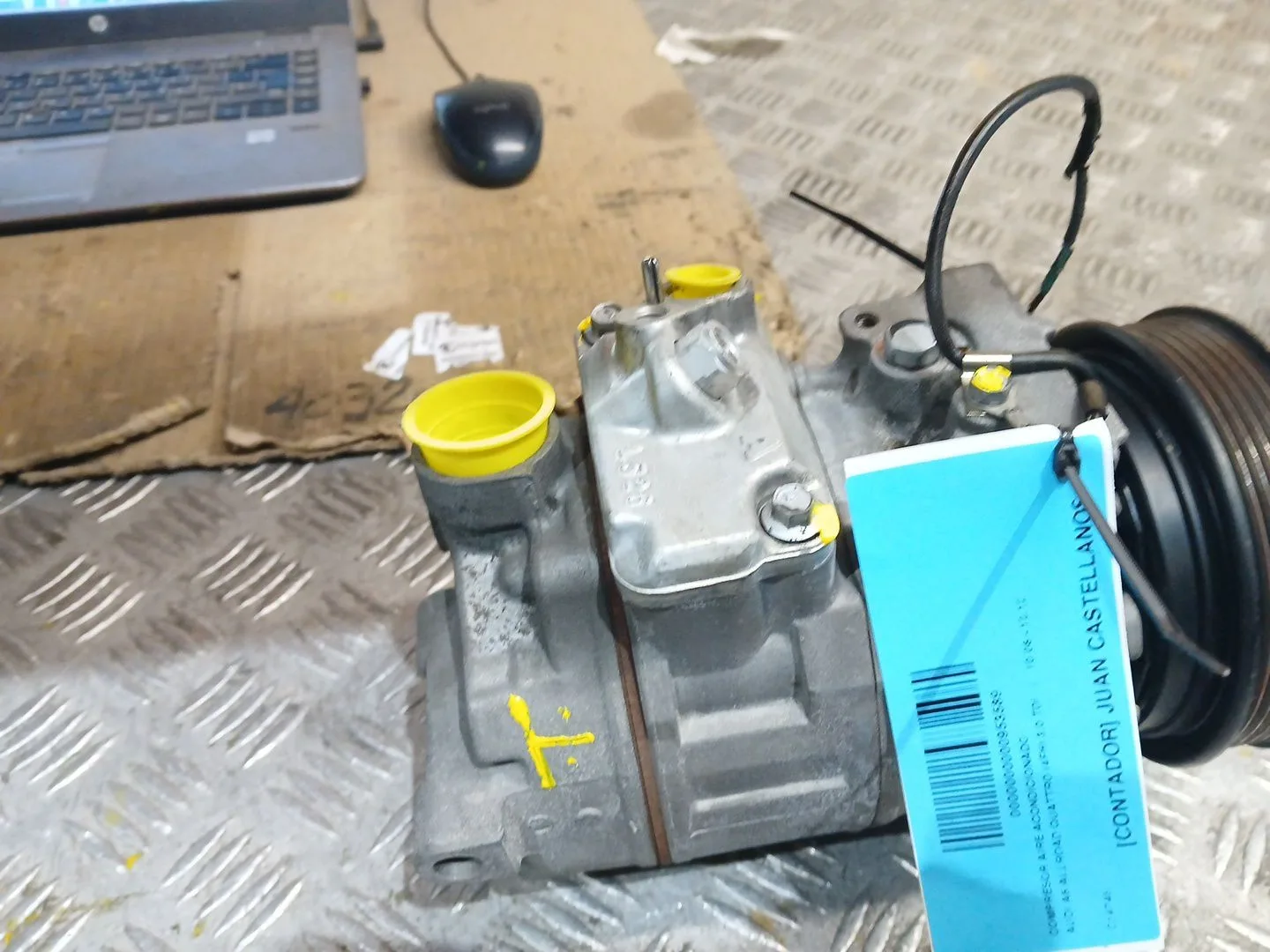 Compresor Aire Acondicionado para Audi A6 Allroad Quattro (4Fh)