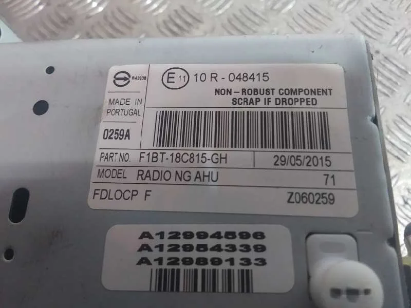 Sistema Audio / Radio Cd para Ford Focus Lim.