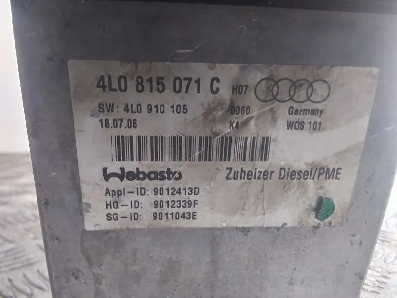 Motor Calefaccion para Audi Q7 (4L)