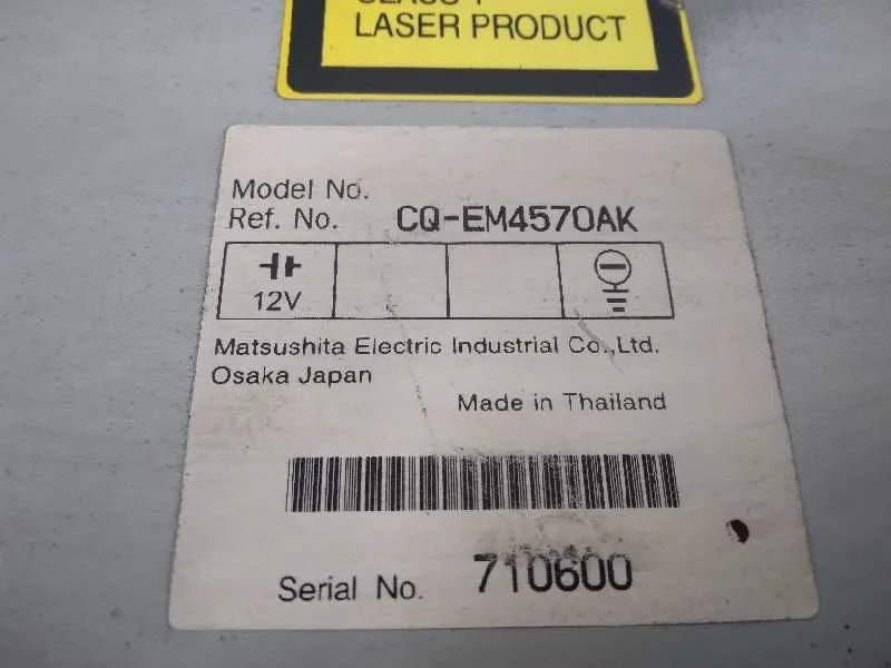 Sistema Audio / Radio Cd para Mazda 6 Berlina (Gg)