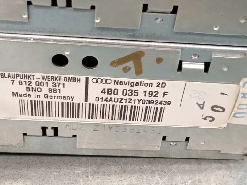 Sistema Navegacion Gps para Audi A6 Berlina (4B2)