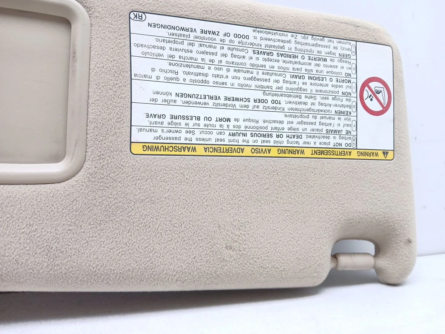 Parasol Derecho para Lexus Gs (Gs/Us/Ws19)