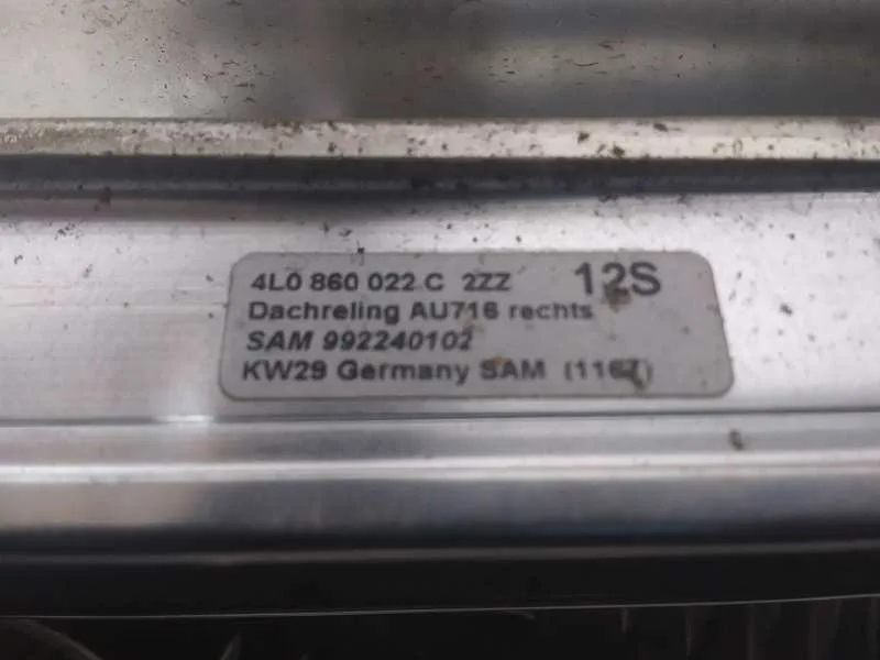 Barras Techo para Audi Q7 (4L)