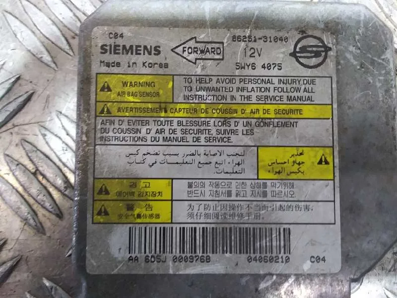 Centralita Airbag para Ssangyong Actyon