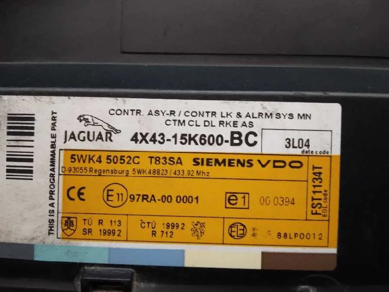 Centralita Cierre para Jaguar X-Type