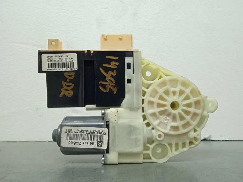 Motor Elevalunas Delantero Derecho para Citroën C4 Berlina