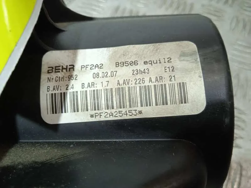 Motor Calefaccion para Peugeot 307 Cc (S2)