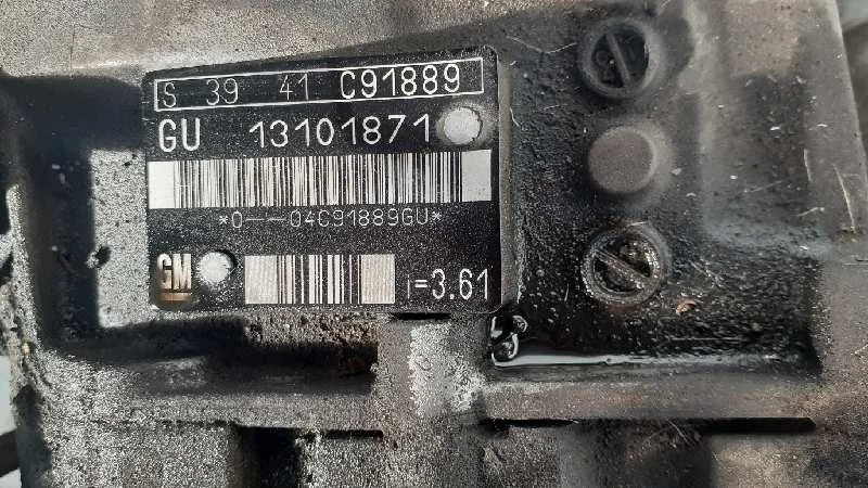 Caja Cambios para Opel Vectra C Berlina