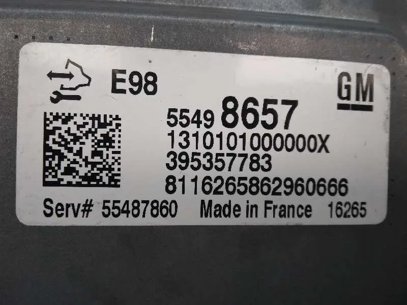 Centralita Motor Uce para Opel Corsa E
