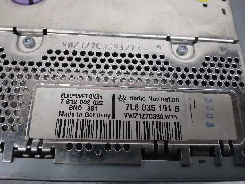 Sistema Navegacion Gps para Volkswagen Touareg (7La)
