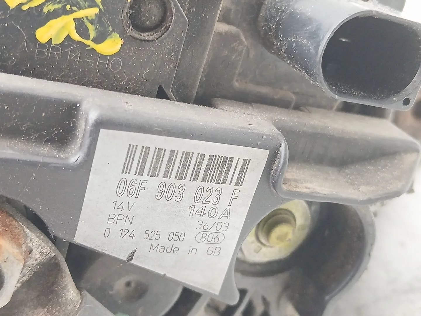Alternador para Audi A3 (8P)