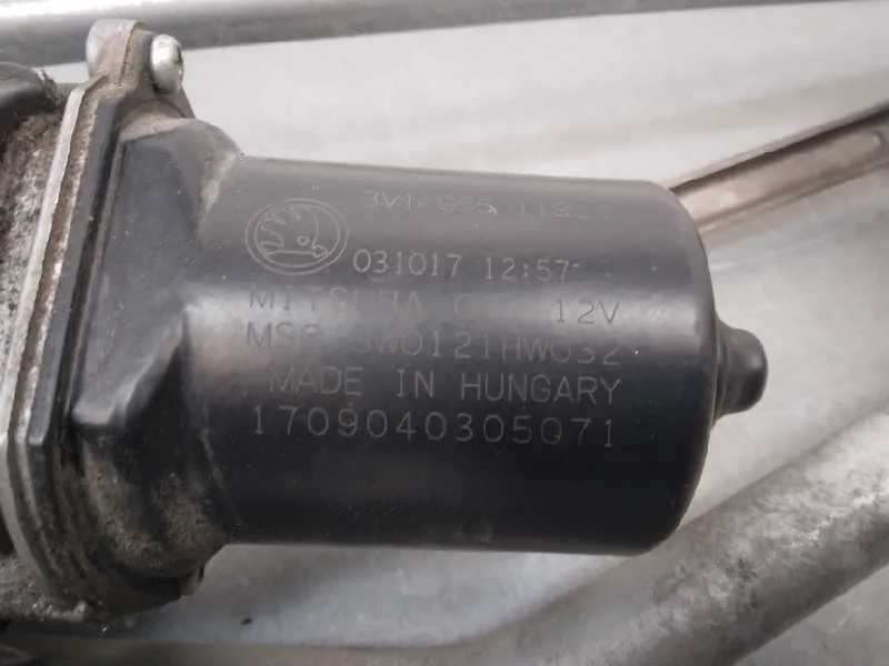 Motor Limpia Delantero para Skoda Superb (3V3)