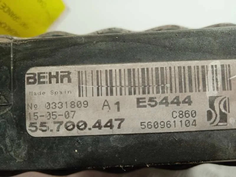 Radiador Agua para Fiat Grande Punto (199)