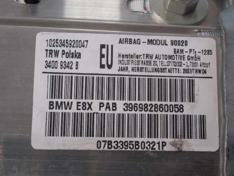 Kit Airbag para Bmw Serie 1 Coupe (E82)