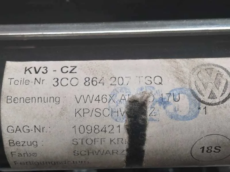 Apoyabrazos Central para Volkswagen Passat Berlina (3C2)