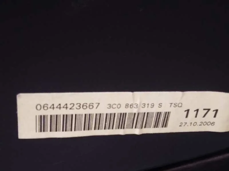 Apoyabrazos Central para Volkswagen Passat Berlina (3C2)