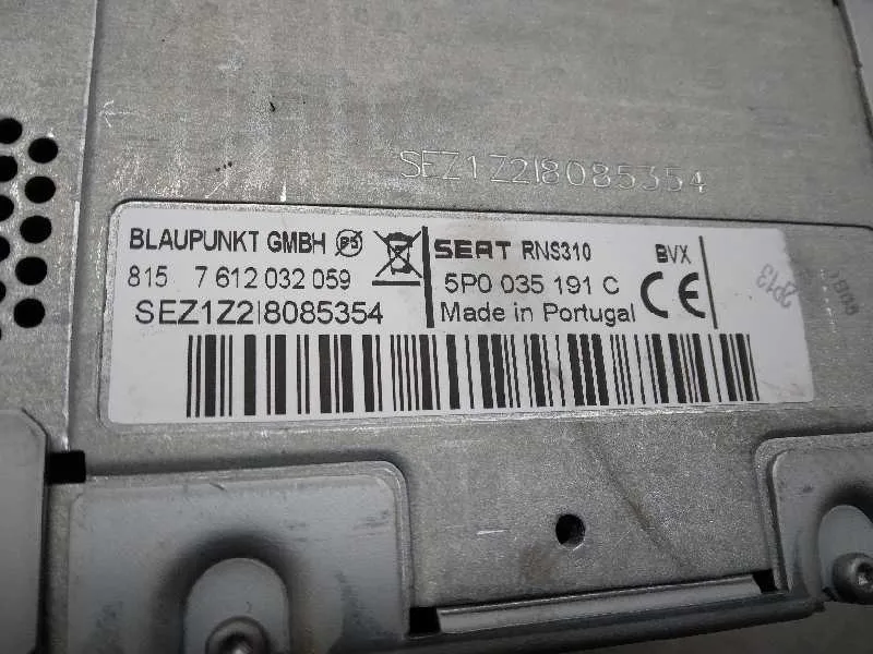 Sistema Navegacion Gps para Seat Altea (5P1)