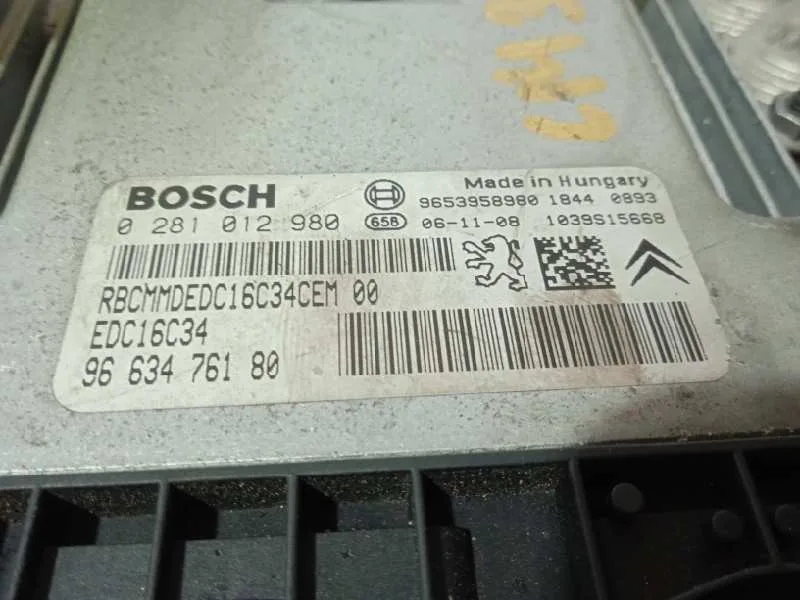 Centralita Motor Uce para Citroën C4 Grand Picasso