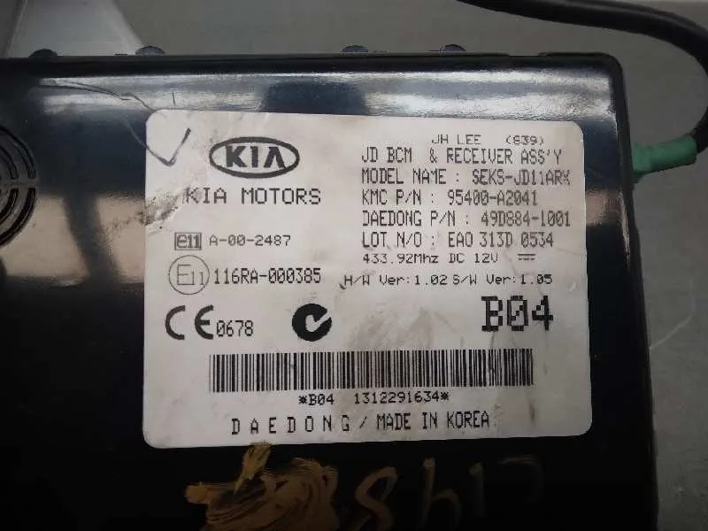 Modulo Electronico para Kia Pro_Cee'd ( )