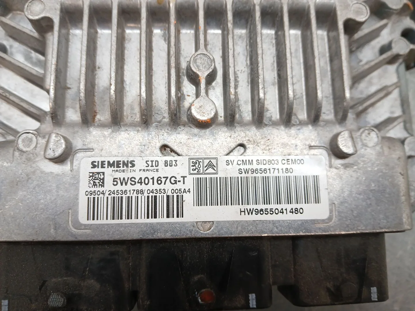 Centralita Motor Uce para Peugeot 407