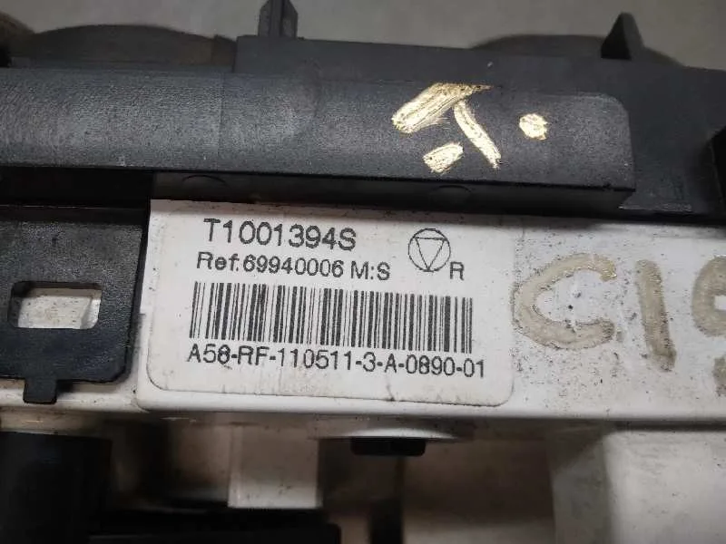 Mando Calefaccion / Aire Acondicionado para Citroën C3 Picasso