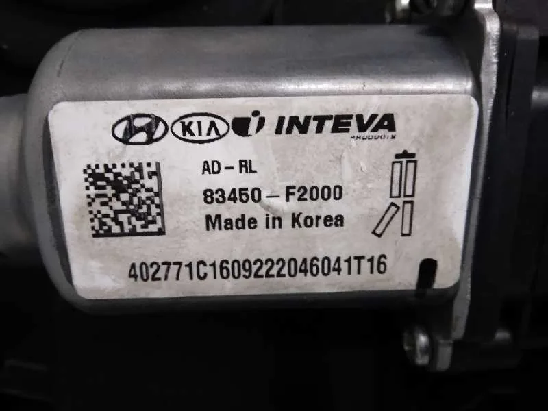 Elevalunas Trasero Izquierdo para Hyundai Elantra (Ad)(2016)