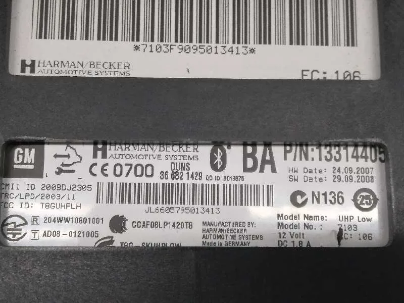 Modulo Electronico para Opel Insignia Berlina