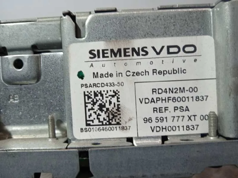 Sistema Audio / Radio Cd para Citroën C4 Grand Picasso