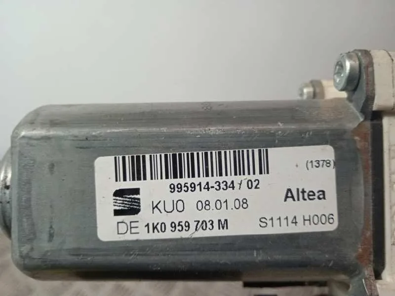 Motor Elevalunas Trasero Izquierdo para Seat Altea Xl (5P5)