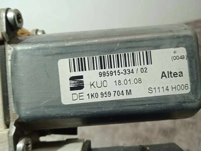 Motor Elevalunas Trasero Derecho para Seat Altea Xl (5P5)