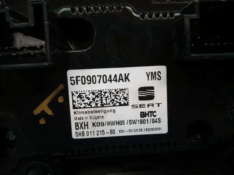 Mando Climatizador para Seat Leon St (5F8)