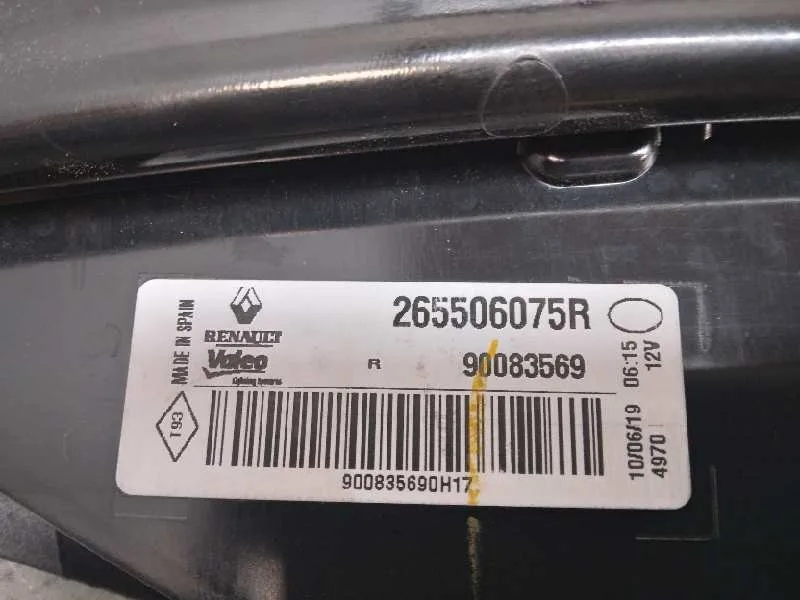 Piloto Trasero Derecho Interior para Renault Megane Iv Berlina 5P
