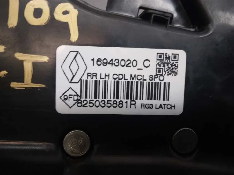 Cerradura Puerta Trasera Izquierda para Renault Megane Iv Berlina 5P