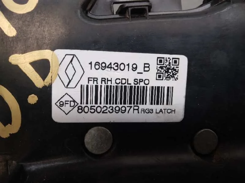 Cerradura Puerta Delantera Derecha para Renault Megane Iv Berlina 5P