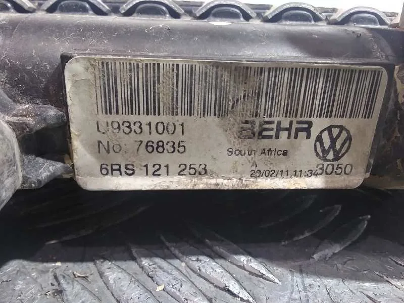 Radiador Agua para Volkswagen Polo (6R1)