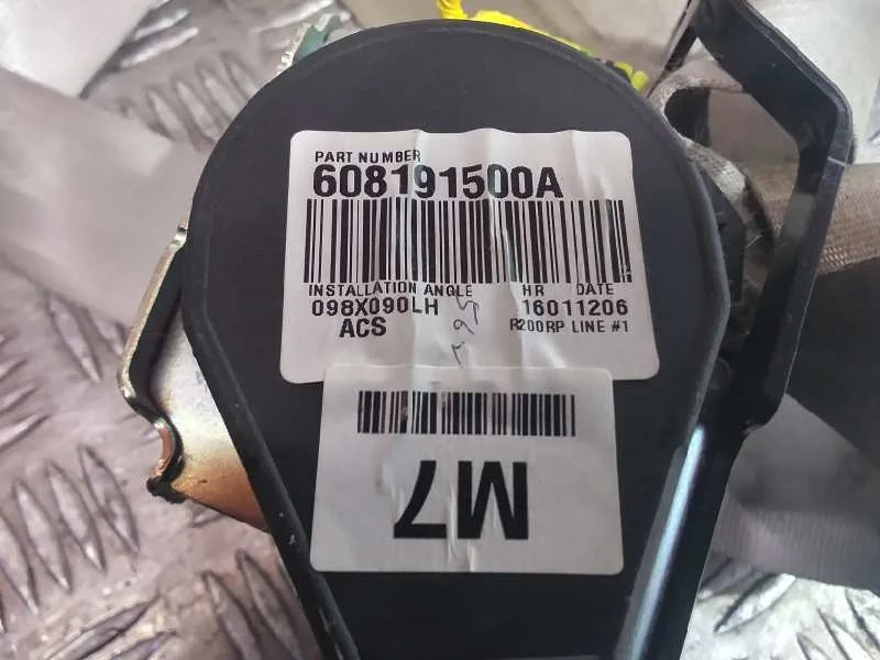 Pretensor Airbag Izquierdo para Hyundai Sonata (Nf)