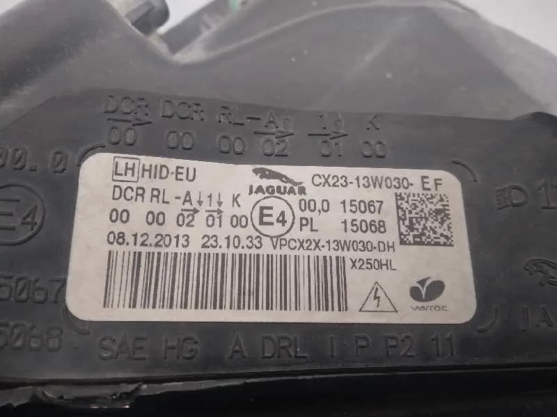 Faro Izquierdo para Jaguar Xf