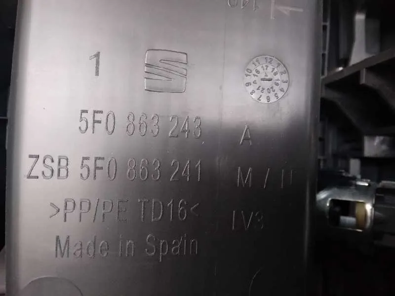 Apoyabrazos Central para Seat Leon (5F1)