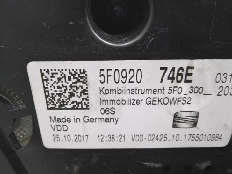 Cuadro Instrumentos para Seat Leon (5F1)