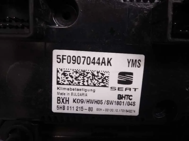Mando Climatizador para Seat Leon (5F1)
