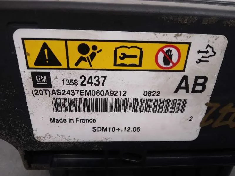 Kit Airbag para Opel Zafira Tourer