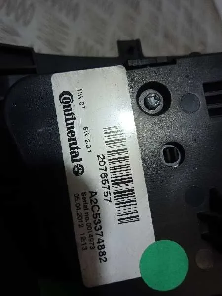 Mando Climatizador para Opel Zafira Tourer