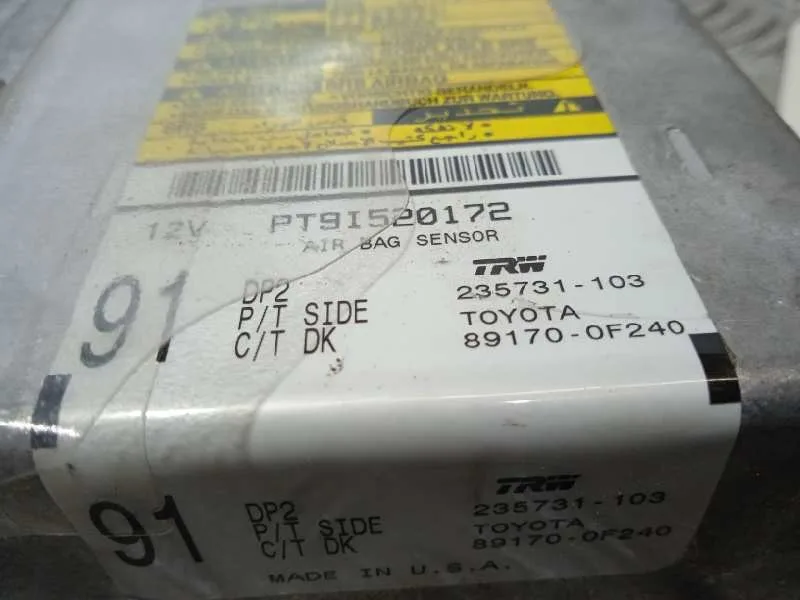 Centralita Airbag para Toyota Corolla Verso (R1)