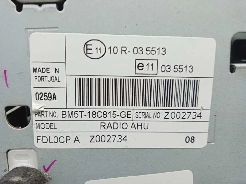 Sistema Audio / Radio Cd para Ford Focus Lim. (Cb8)