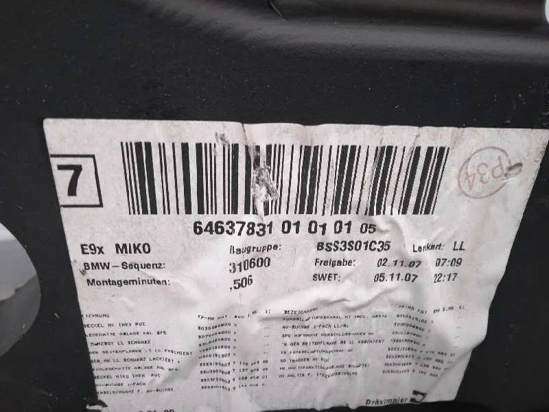 Apoyabrazos Central para Bmw Serie 3 Berlina (E90)