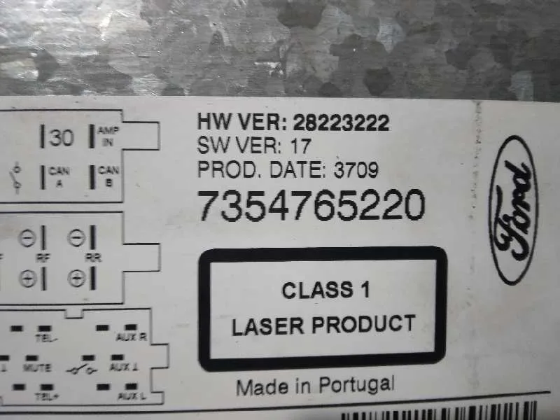 Sistema Audio / Radio Cd para Ford Ka (Ccu)