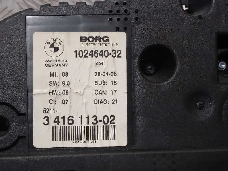 Cuadro Instrumentos para Bmw X3 (E83)