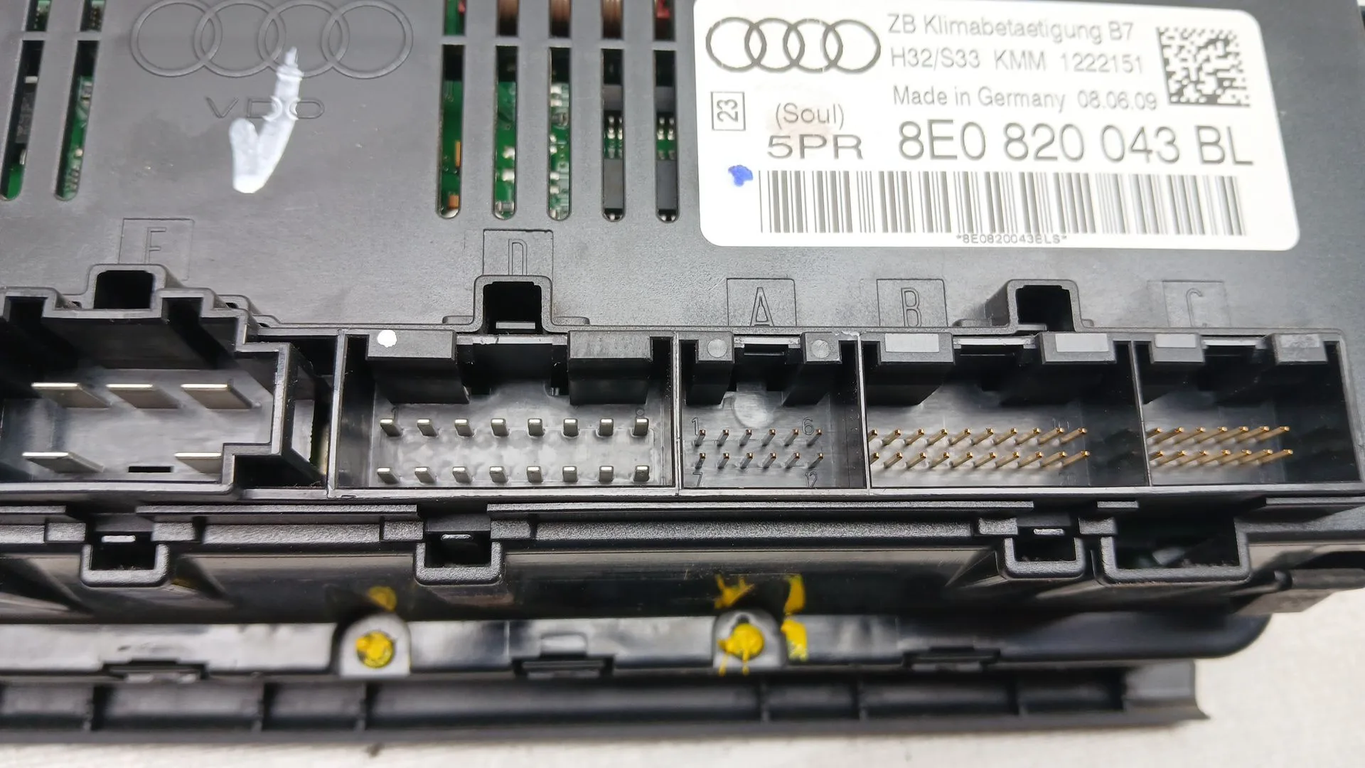 Mando Climatizador para Seat Exeo St (3R5)(2009>)