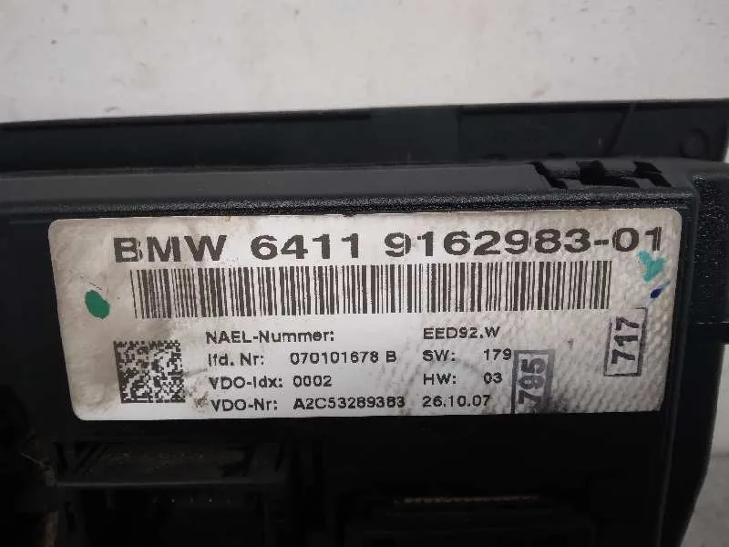 Mando Climatizador para Bmw Serie 3 Berlina (E90)